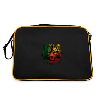 Bénin - Sac Retro - noir/or - Dos