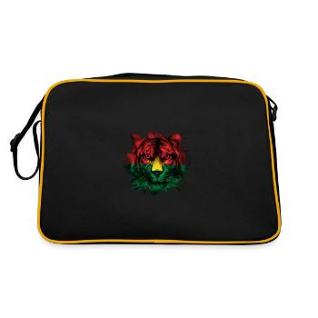 Burkina Faso - Sac Retro - noir/or - Dos