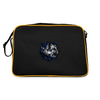 Antarctique - Sac Retro - noir/or - Dos
