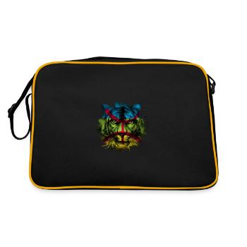 Amazigh - Retro Bag - black/gold - Back