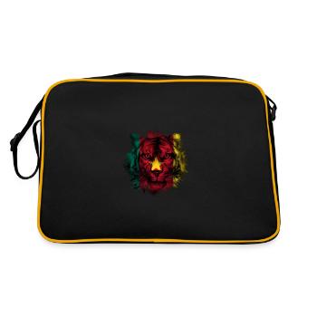 Cameroun - Sac Retro - noir/or - Dos