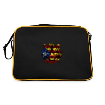 Catalogne - Sac Retro - noir/or - Dos