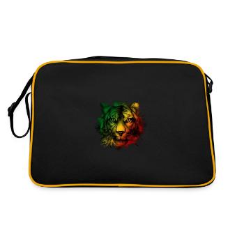 République du Congo - Sac Retro - noir/or - Dos