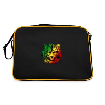 République du Congo - Sac Retro - noir/or - Dos