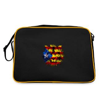 Catalogne - Sac Retro - noir/or - Dos
