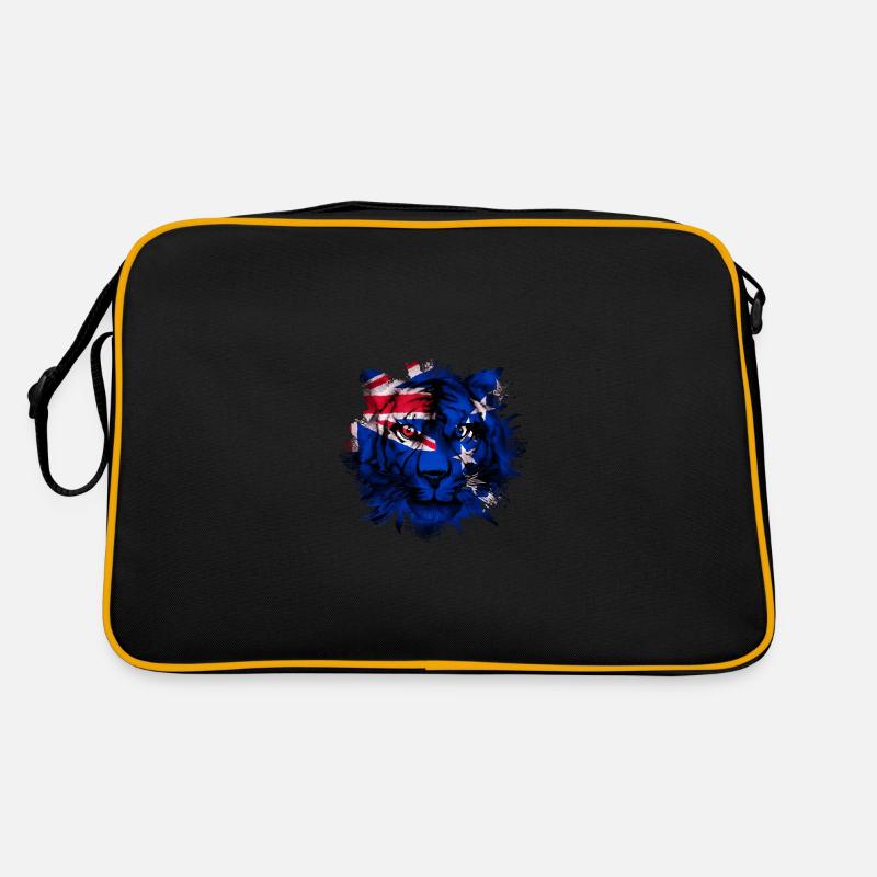Cookinseln Retro Tasche