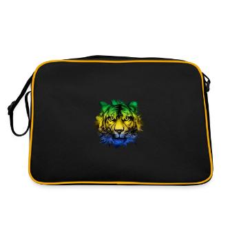 Gabon - Retro Bag - black/gold - Back