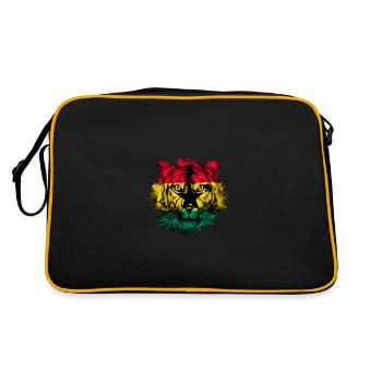 Ghana - Sac Retro - noir/or - Dos
