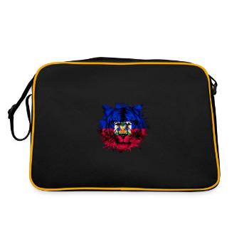 Haïti - Sac Retro - noir/or - Dos