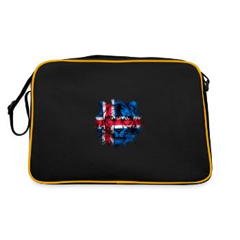 Iceland - Retro Bag - black/gold - Back