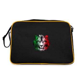 Italy - Retro Bag - black/gold - Back