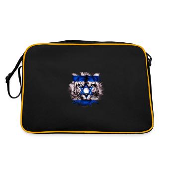 Israel - Retro Bag - black/gold - Back