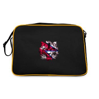 Nepal - Retro Bag - black/gold - Back
