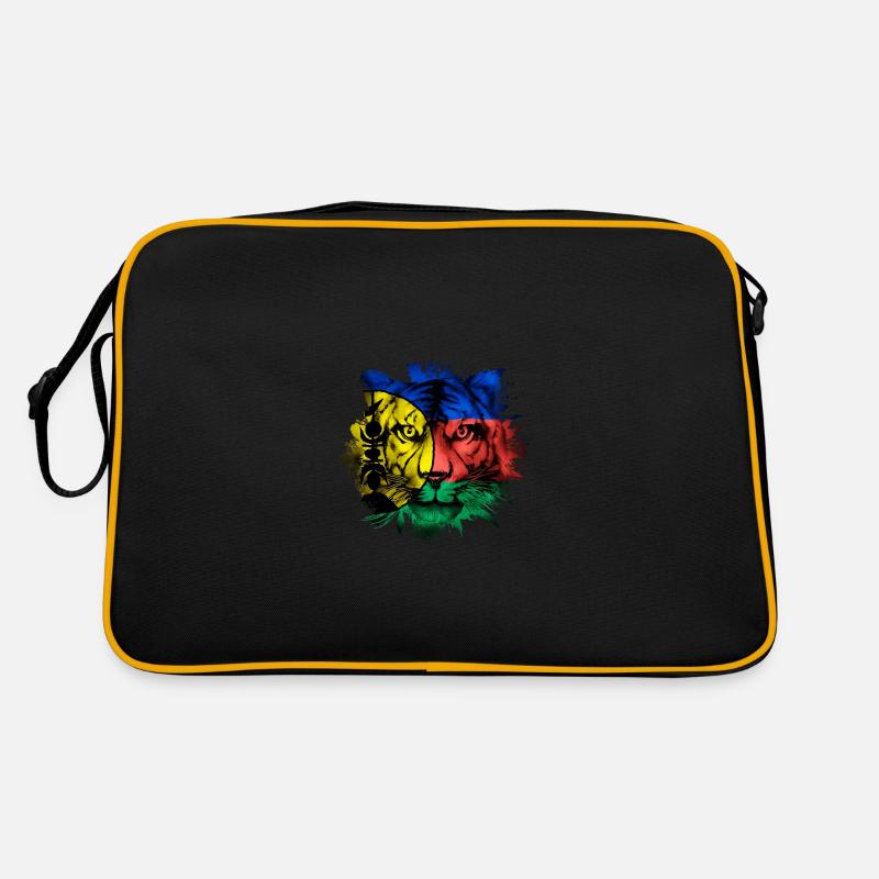 Nouvelle-Calédonie - Sac Retro - noir/or