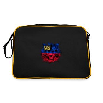 Liechtenstein - Retro Bag - black/gold - Back