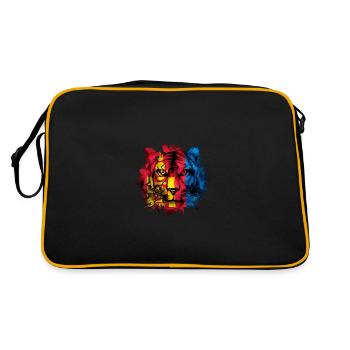 Mongolia - Retro Bag - black/gold - Back