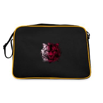 Qatar - Sac Retro - noir/or - Dos