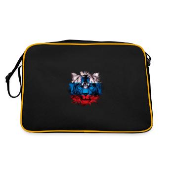 Slovenia - Retro Bag - black/gold - Back