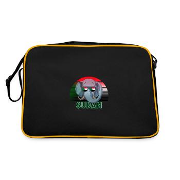 Sudan - Retro Bag - black/gold - Back