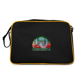 Tchétchénie - Sac Retro - noir/or - Dos