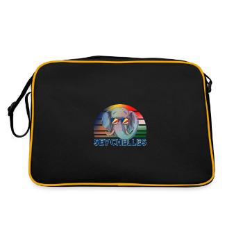 Seychelles - Sac Retro - noir/or - Dos