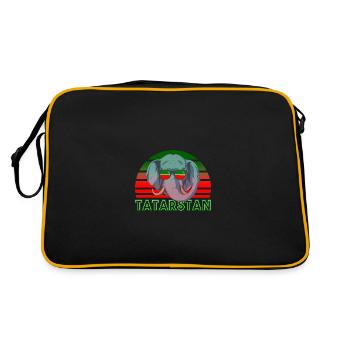 Tatarstan - Sac Retro - noir/or - Dos