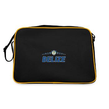 Belize - Sac Retro - noir/or - Dos