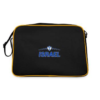 Israel - Retro Bag - black/gold - Back