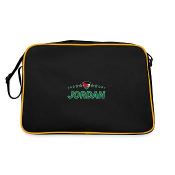 Jordanie - Sac Retro - noir/or - Dos