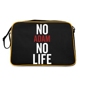 Pas d’Adam, pas de vie - Sac Retro - noir/or - Dos