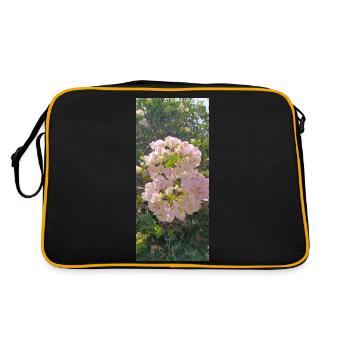 Bugamlia fleurs de rose spectaculaires - Sac Retro - noir/or - Dos