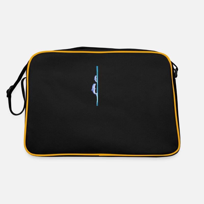 Delphin Dolphin Retro Tasche