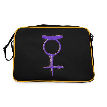 NON BINARY Status - Retro Bag - black/gold - Back