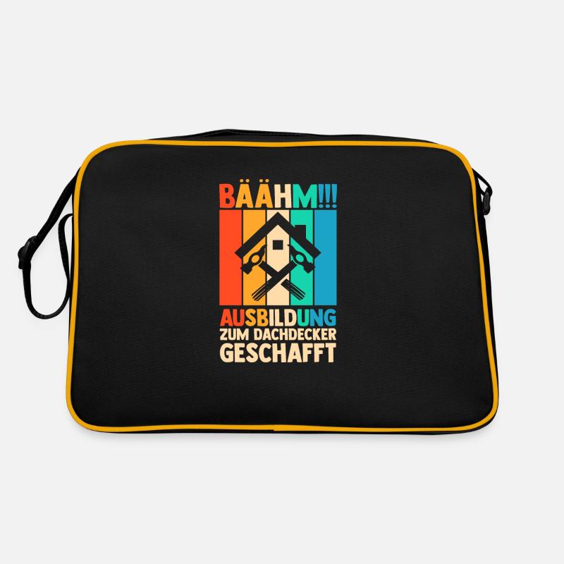 Roofing training apprentice Auzbi roofer Retro Bag
