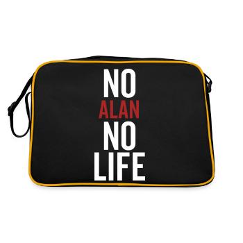 Pas d’Alan, pas de vie - Sac Retro - noir/or - Dos