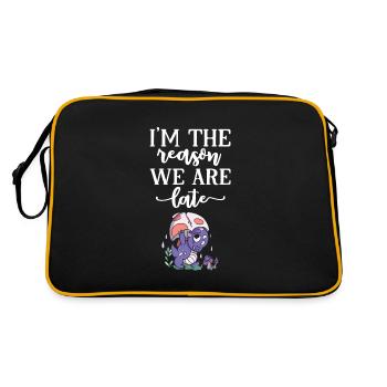 Baby - Retro Bag - black/gold - Back
