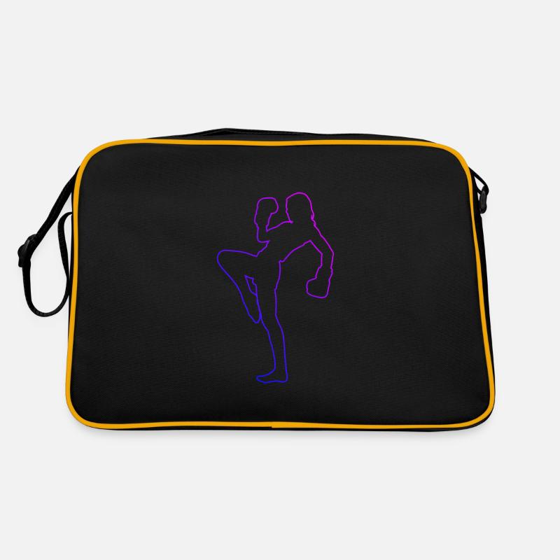 Boxe Kickbox Kickboxing Kickboxer Kickboxen Sac Retro