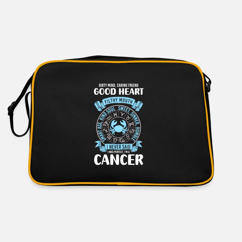 Sternzeichen Tierkreiszeichen Mond Retro Tasche