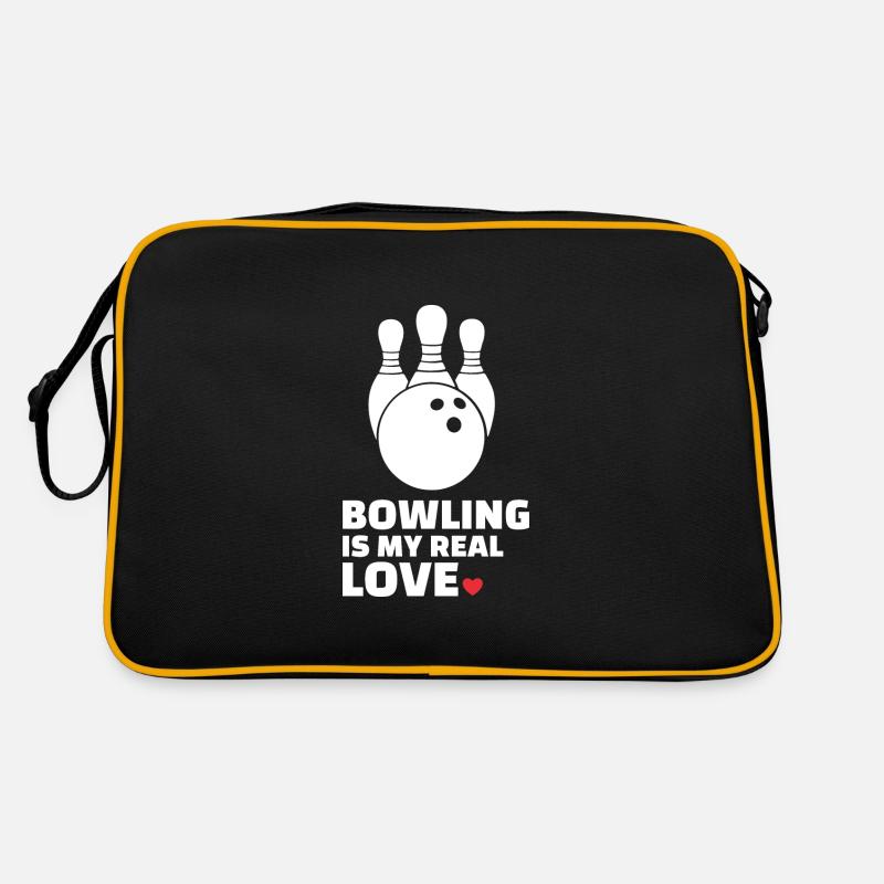 J’adore le bowling élégant Sac Retro
