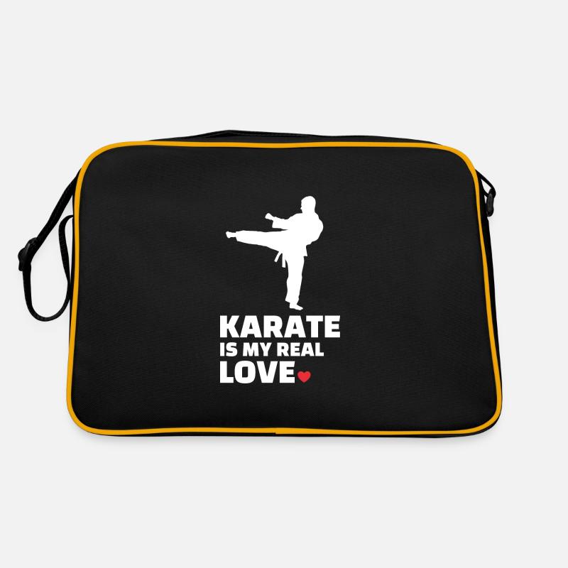 J’adore le karaté Sac Retro