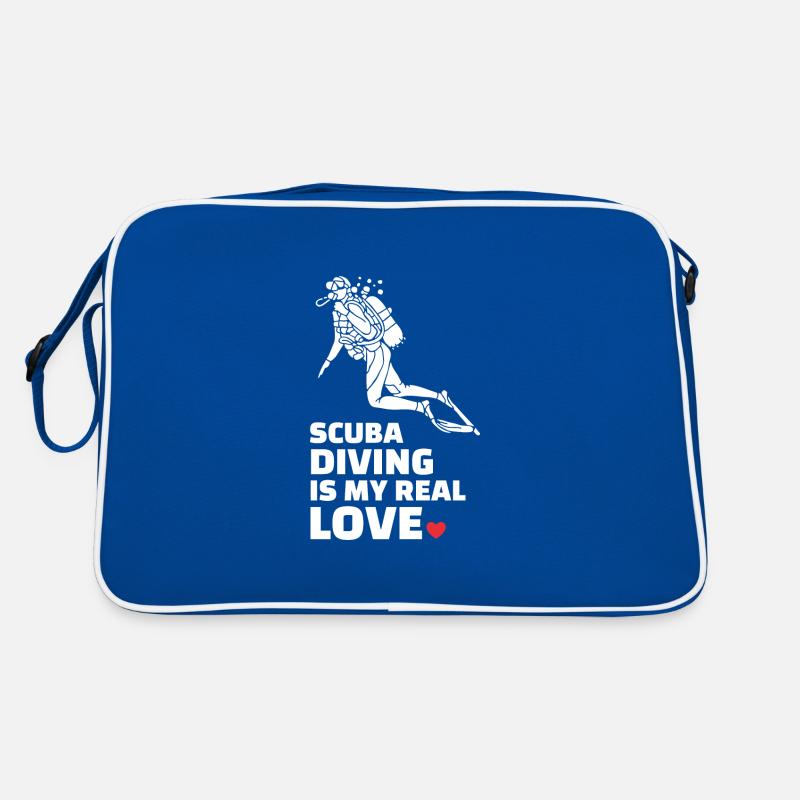 I love diving Retro Bag