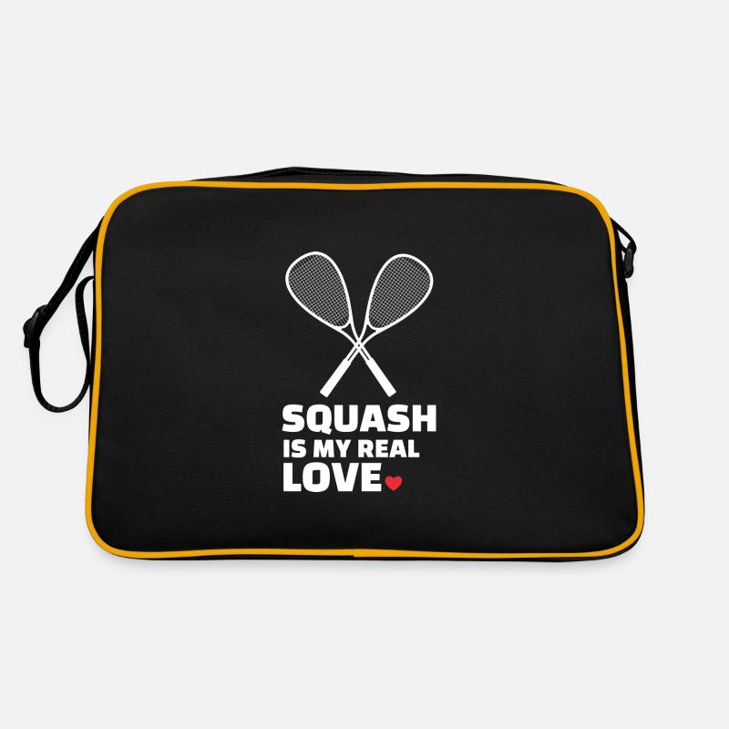 Ich Liebe Squash Retro Tasche