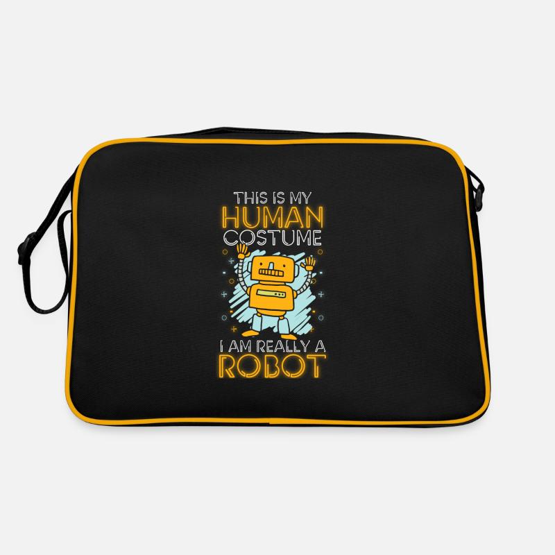 Android Gear Cyborg Tin Camarade Sac Retro