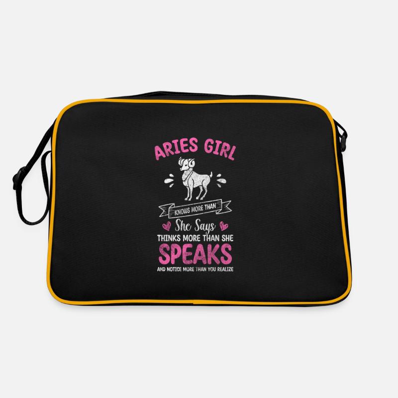 Widder Geburt Aberglaube Minerva Retro Tasche
