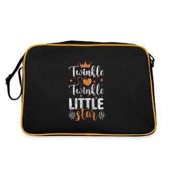 Stars Dream Night - Retro Bag - black/gold - Back