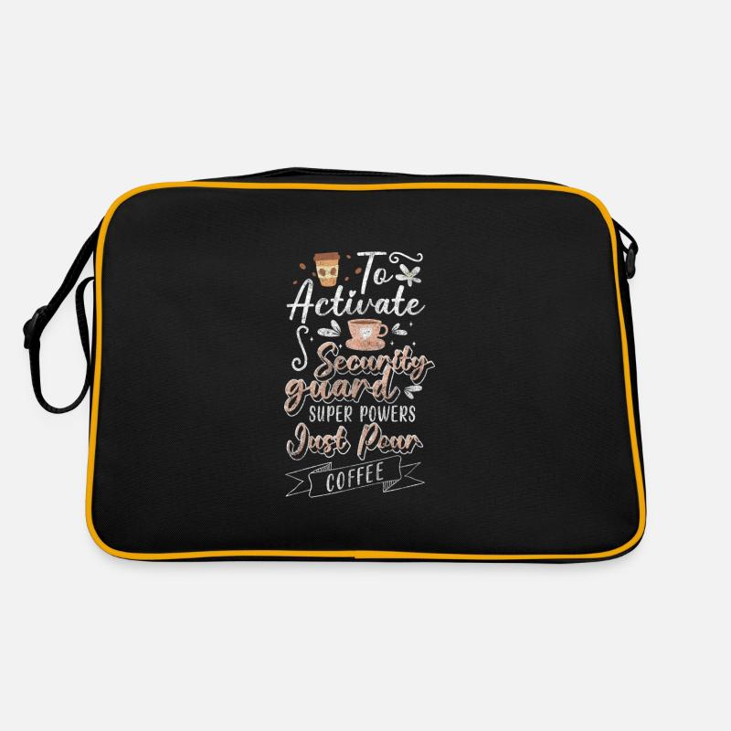 Security Doorman Work Specialist Retro Bag