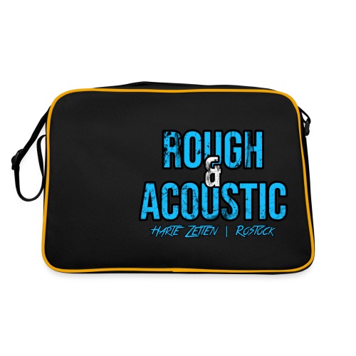 Rough & Acoustic Logo - Retro Tasche