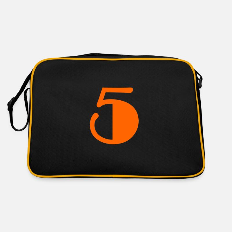 5. 5 ANS. 5e ANNIVERSAIRE. ANNIVERSAIRE 5 ANS Sac Retro