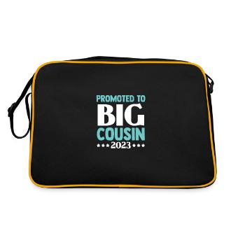 Promu Grand Cousin 2023 - Sac Retro - noir/or - Dos