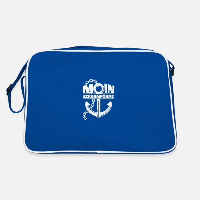 MOIN ECKERNFÖRDE - Meer Küste - Anker Retro Tasche